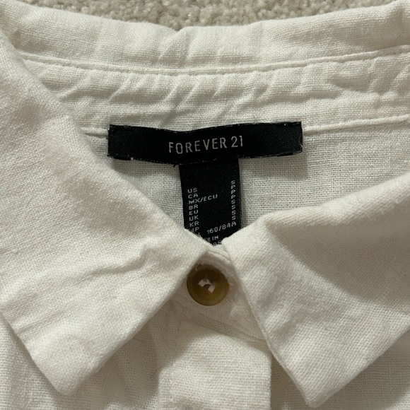 Forever 21, size S, white. - Picture 2 of 3